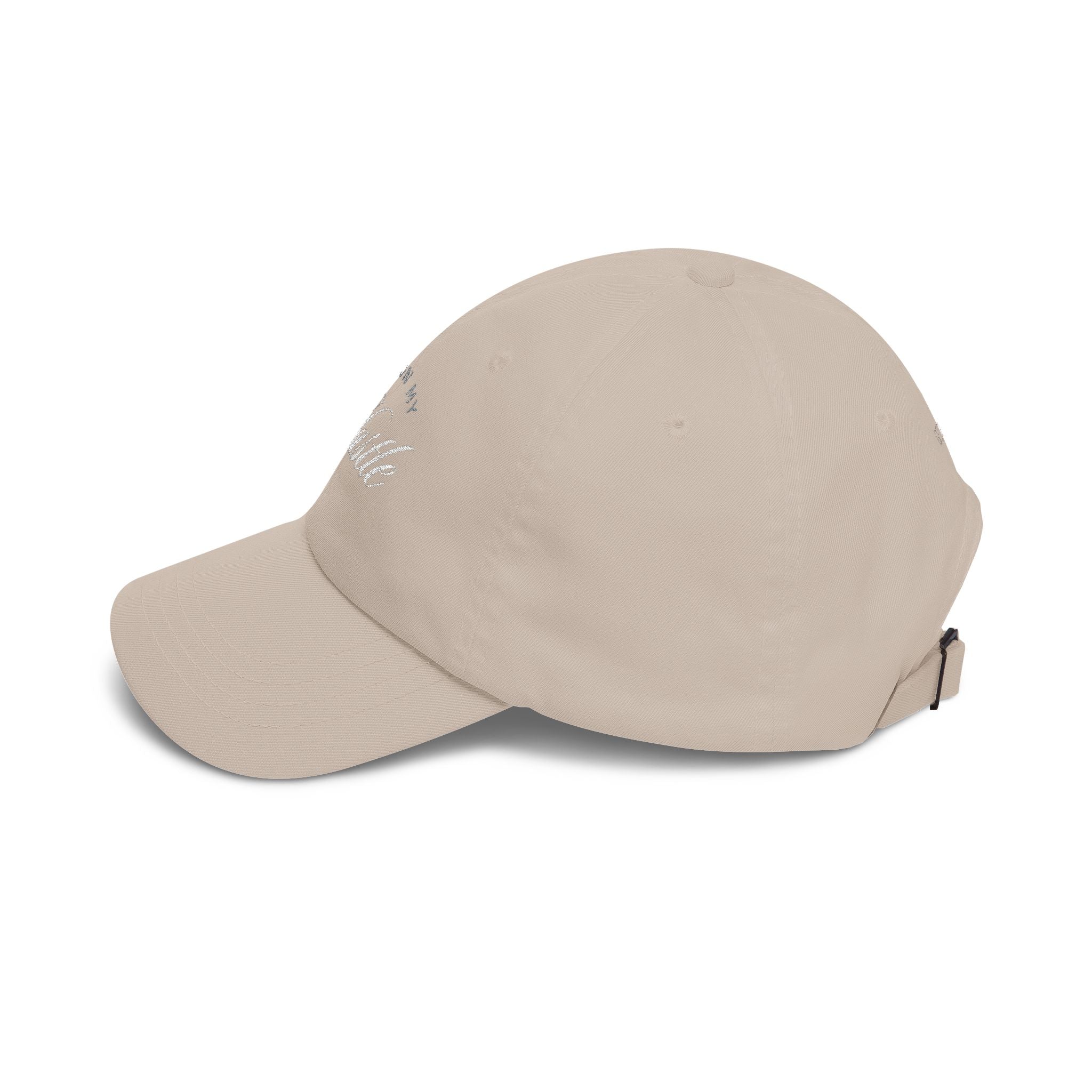 Dad Cap — 'I'm On my Hustle' Script Embroidered Baseball Hat