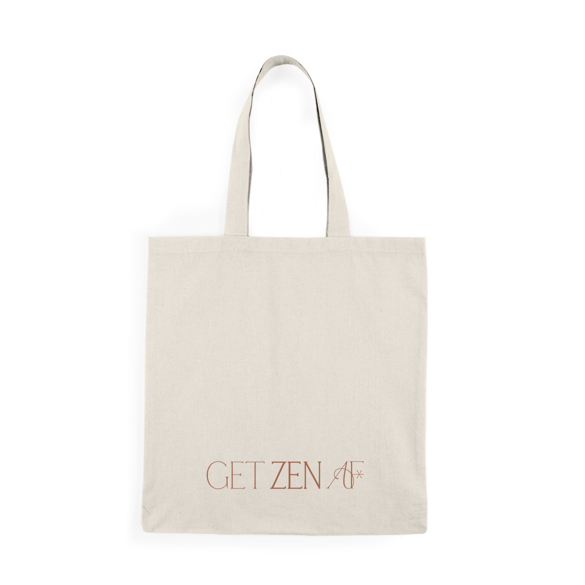 Zen AF Natural Tote Bag | Eco-Friendly Reusable Bag