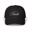 Dad Cap — 'I'm On my Hustle' Script Embroidered Baseball Hat