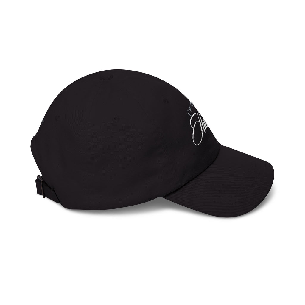 Dad Cap — 'I'm On my Hustle' Script Embroidered Baseball Hat