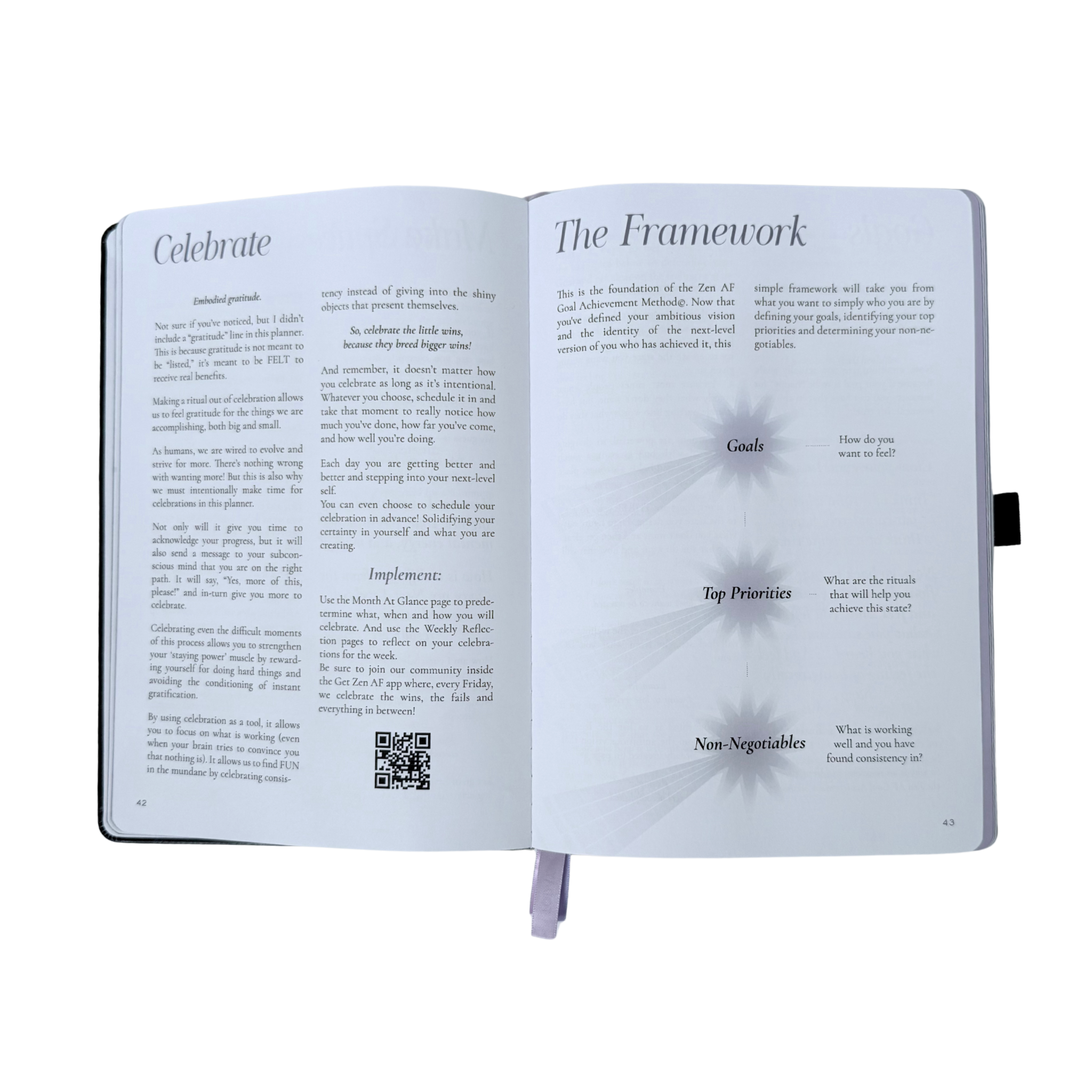 Zen AF Wellness Planner