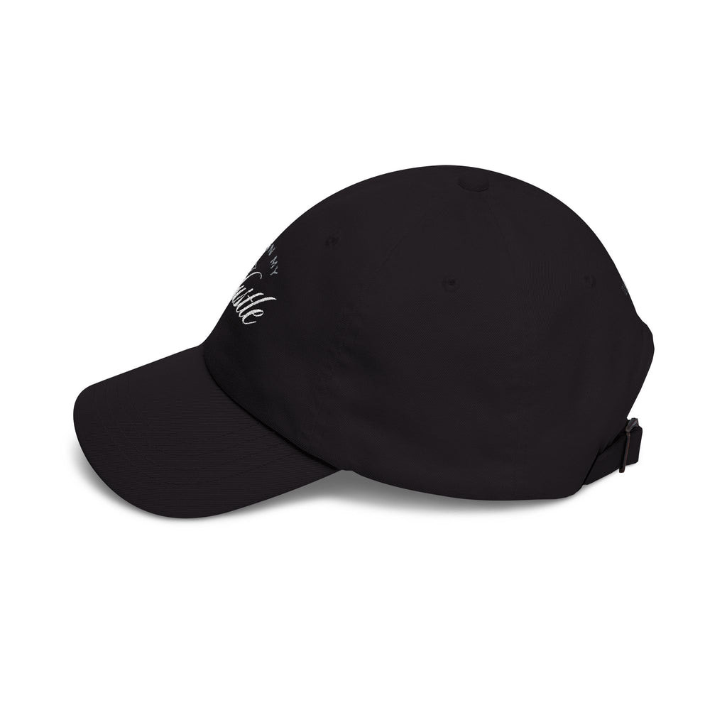 Dad Cap — 'I'm On my Hustle' Script Embroidered Baseball Hat