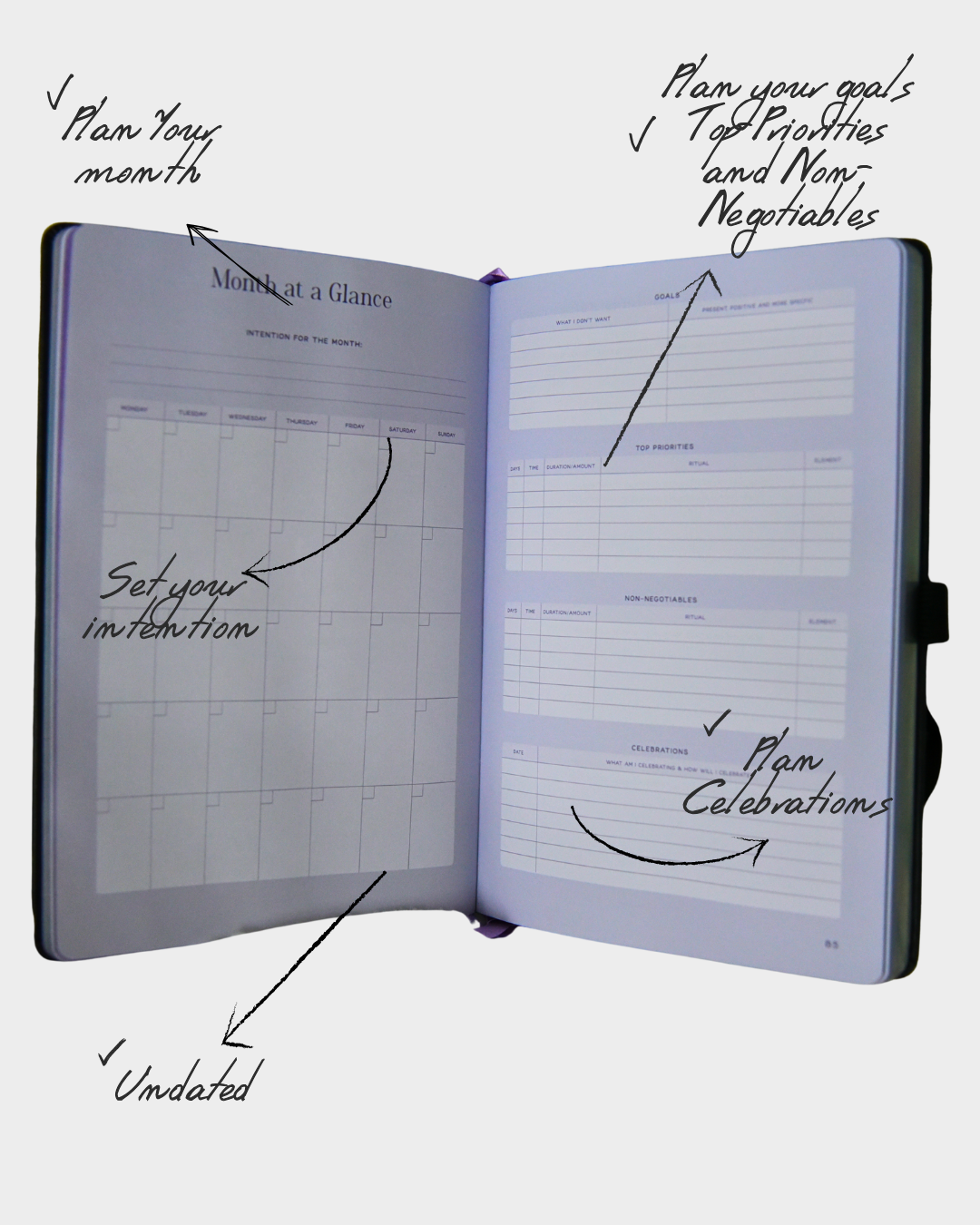 Zen AF Wellness Planner